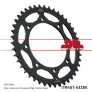 Rear Sprocket Steel (Black Zinc Finish) JTR487 - 43 T