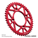 Rear Sprocket Red JTA1204 - 49 T