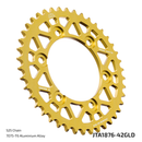 Rear Sprocket Gold JTA1876 - 42 T