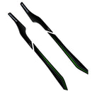 3D Motorcycle Stickers - Passenger Handles Black For Kawasaki Versys 650 2017-21