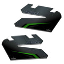 3D Motorcycle Stickers Tank Sides Carbon Look For Kawasaki Versys 650 2017>2021