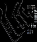 Bagger Tail Mounting System Black / Powder-Coated For Harley Davidson FLSTC 1584 2008-2011