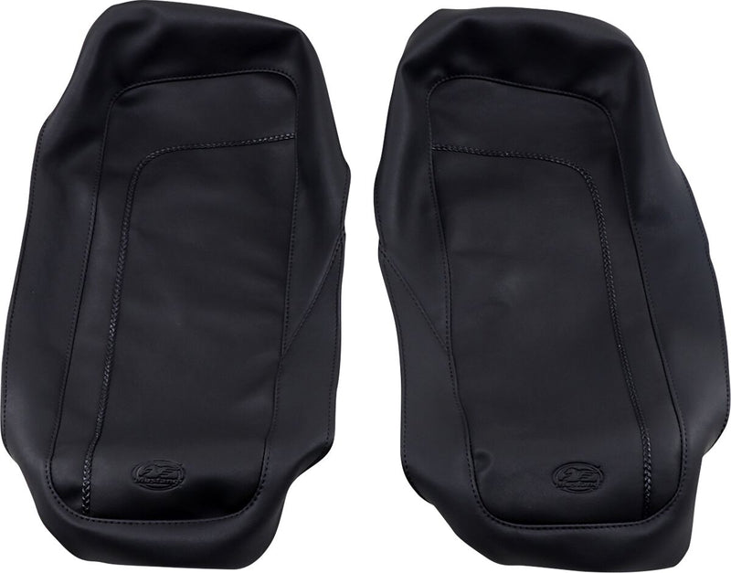 Saddlebag Lid Covers Black For Harley Davidson FLHR 1340 1994-1998