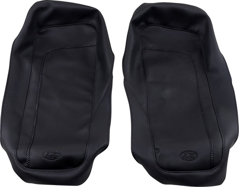 Saddlebag Lid Covers Black For Harley Davidson FLHR 1340 1994-1998