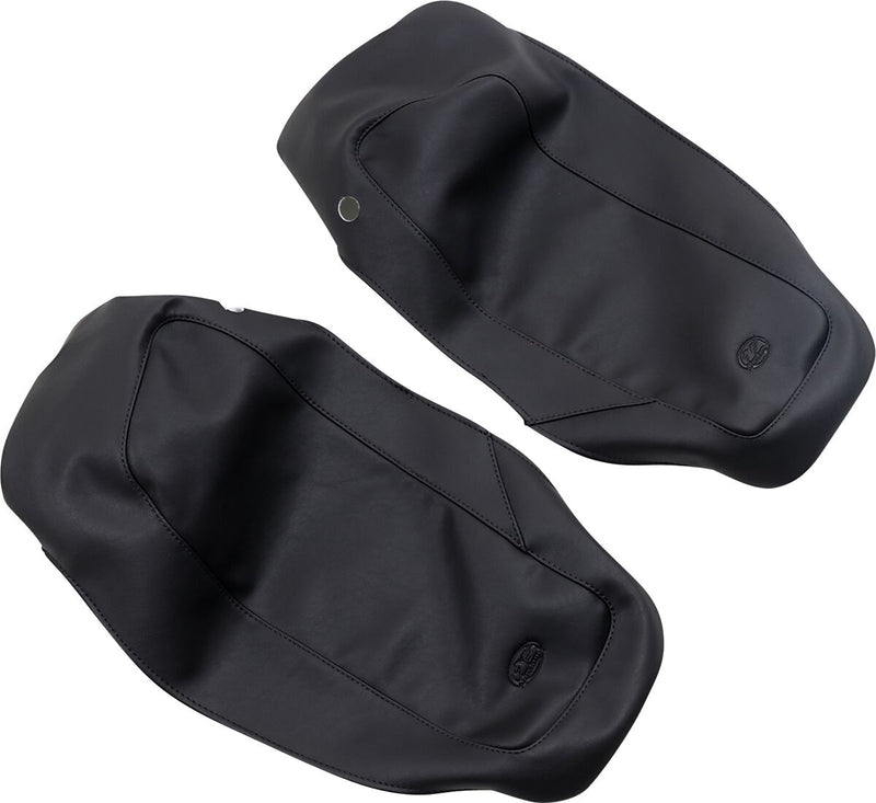 Saddlebag Lid Covers Black For Harley Davidson FLHR 1690 2014-2015