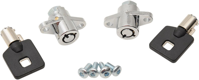 Drag Specialties Replacement Saddlebag Lock Kit Chrome For Harley Davidson FLHR 1750 ABS 2021-2022