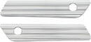 Ness-Tech® Saddlebag 10-Gauge Hinge Covers Chrome For Harley Davidson FLHR 1690