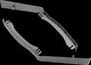 Bagger-Tail Filler Panels Unfinished For Harley Davidson FLST 1450 2006