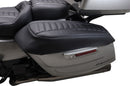 Deluxe Touring Saddlebag Lid Covers Black / Grey For Harley Davidson FLHX 1923 ABS 2024-2025