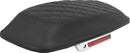 Lattice Stitched Saddlebag Lid Covers Black For Harley Davidson FLHX 1923 ABS 2024-2026 - 66 CM