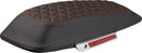 Tri-Gripper Saddlebag Lid Covers Black / Orange For Harley Davidson FLH 1868 ABS 2021 - 76.2 MM