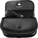 Single Center Pouch Black