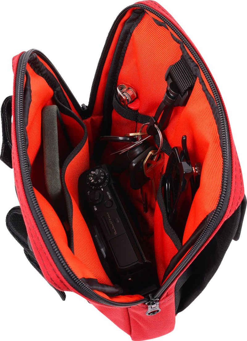 Handlebar Bag Slim Orange / Red For - 51 MM