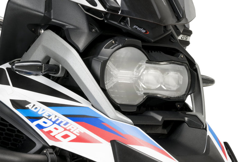 Adhere Headlight Guard Clear For BMW R1250GS 2018-2022