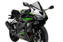 Race Side Downforce Spoilers Black For Kawasaki ZX-6R Ninja 2024-Current