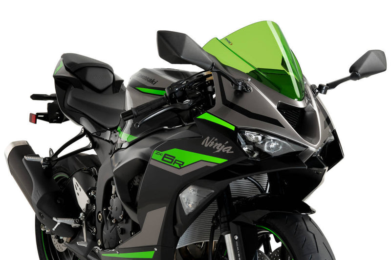 Z-Racing Screen Green For Kawasaki Ninja ZX-6R 2024-Current