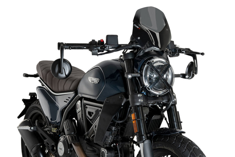Sport Screen Dark Smoke For Ducati Scrambler Full Throttle  /  Icon  /  Nightshift 2023-Current