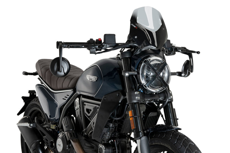 Sport Screen Light Smoke For Ducati Scrambler Full Throttle  /  Icon  /  Nightshift 2023-Current