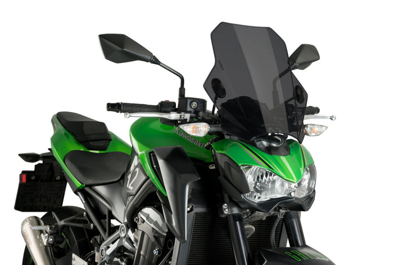 Bat Screen Dark Smoke For Kawasaki ER-6N 2012-2016