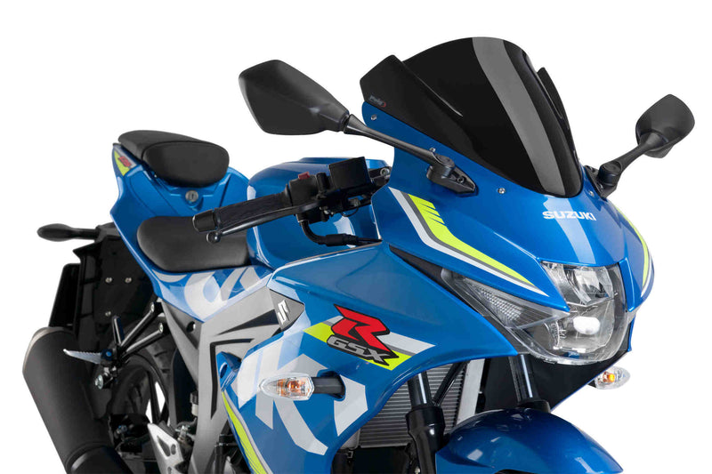 Racing Screen Black (Opaque) For Suzuki GSX-R125 2017-Current