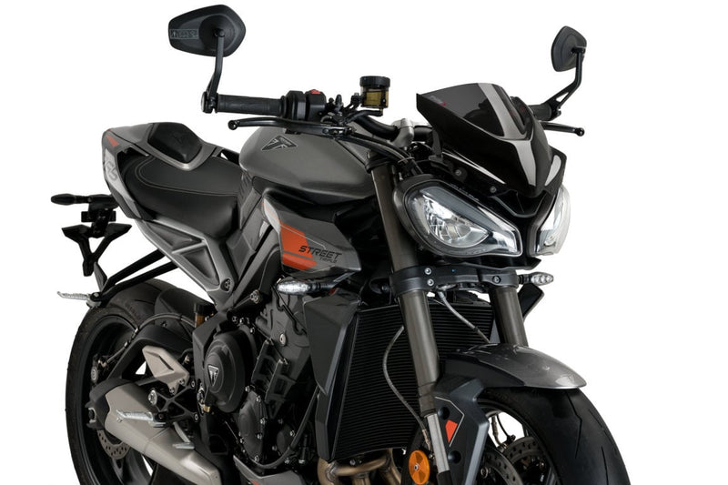 Sport Screen Dark Smoke For Triumph Street Triple 765 R / RS 2023-Current