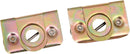 Saddlebag Receptacles Brass