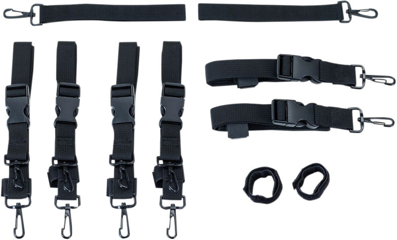 Kuryakyn Luggage Strap Kit Premium Black