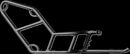 Levitate Mount Black / Powder-Coated For Can AM (BRP) RYKER 600 ACE 2019-2024