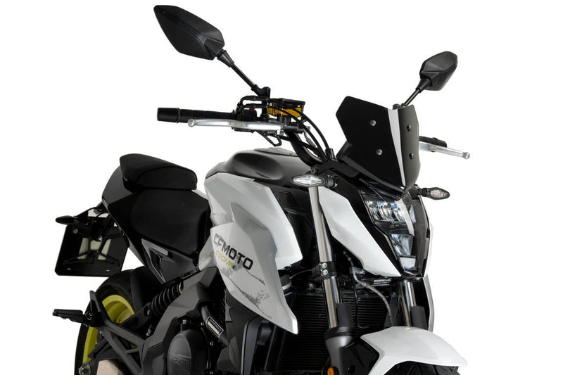 Sport Screen Black (Opaque) For CFMoto 650 NK 2021-Current