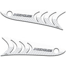 3D Motorcycle Stickers - Side Protection White For Gilera Nexus 300/500 2007>2013