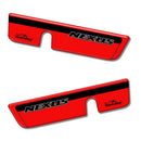 3D Motorcycle Stickers - Front Fender Red For Gilera Nexus 300/500 2007>2013