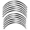 3D Motorcycle Stickers - Wheels For Kawasaki J 300 2017>2021