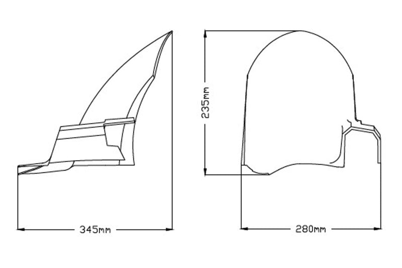 Hugger For Matte Black For KTM 1290 Super Adventure R 2017-2020