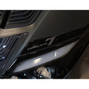 3D Motorcycle Stickers - Frontal Area For Yamaha Tracer 7 2021-2024