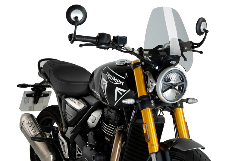 Sport Screen Light Smoke For Triumph Speed 400 / Scrambler 400 X 2024-Current