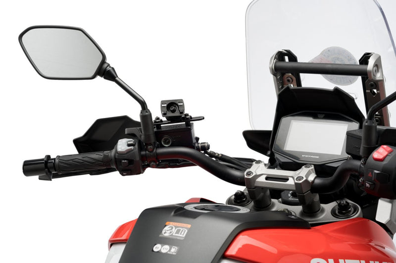 Phone Holder - Mounting Solution - Brake Reservoir Mount For Suzuki GSR750 2011-2016