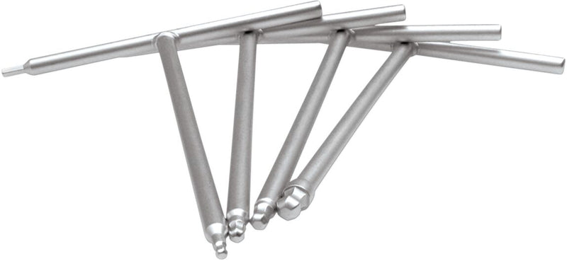 Dual-Drive Allen T-Handle Nickel Pewter - 6 MM