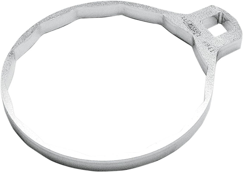 Slim Oil Filter Wrench Silver