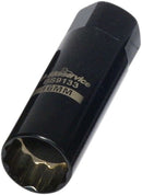 Thin Wall Spark Plug Socket Black