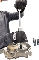 Blind Bearing Remover Kit With Slide Hammer Black / Machined / Silver