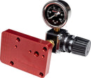 Piston Cooling Jet Pressure Tester Block KitStand Alone Tool Black / Red For Harley Davidson FLD 1690 2012-2013