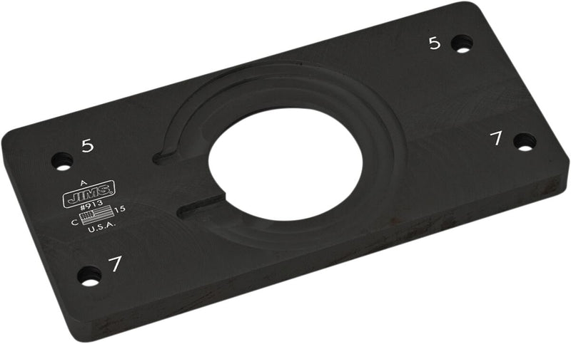 Late Model Wheel Bearing Puller/Hub Protector Support Plate Black
