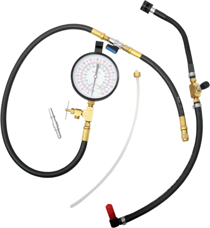 Professional Fuel Injection Pressure Test Tool Black For Harley Davidson FLD 1690 2012-2013