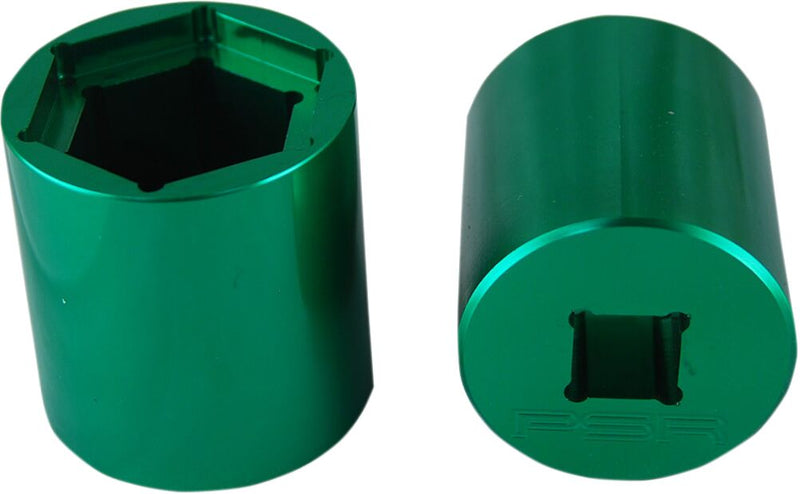Sprocket Socket Anodized / Green For Kawasaki EN 500 1996-2009