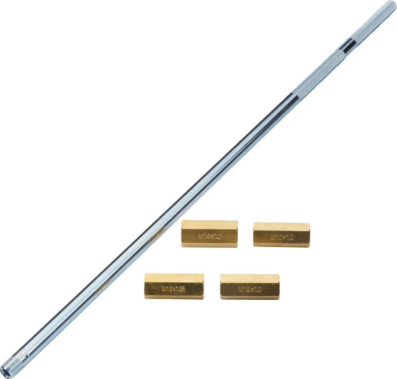 Fork Damping Rod Holder With Hex Adaptors Silver