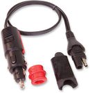 OptiMate Charger Cable Adapter Black - 50 CM