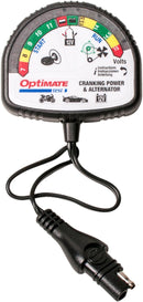 OptiMate TEST Cranking & Alternator Black / White