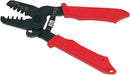 Universal Mini "U" Barrel Crimp Tool Black / Red