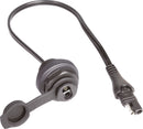 OptiMate SAE Panel Mount Socket Black - 30 CM