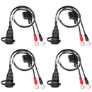 OptiMate Battery Lead With Ring Terminal Black - 508 MM 38070424